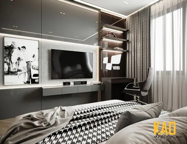 Nhà Phố Hiện Đại VNB, nội thất KAO Design