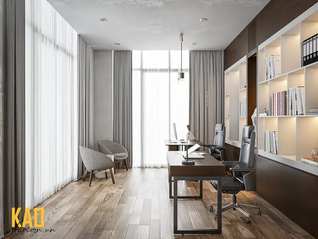 Văn Phòng Sáng Tạo DFJ, nội thất KAO Design