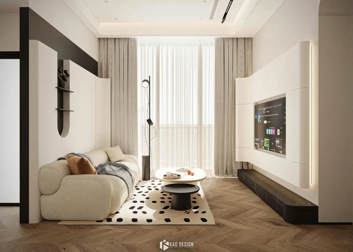 Không gian phong cách Minimalist cho căn The TEN